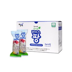 짱죽 유아용 헬로까까짱 유기농 라이스 팡 과자 15g x 10p, 사과 + 블루베리 + 바나나 혼합맛, 150g, 1개