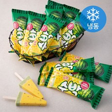 롯데제과 노란수박바 (냉동), 75ml, 40개