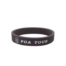 PGA TOUR 矽膠防靜電手環 XL號, 1個, 深棕色