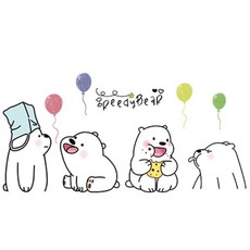 북유럽돌답례스티커