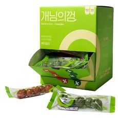 개님의상점 캐터필러 개님의 덴탈껌 25g x 40p, 1개, 사과 + 브로콜리 혼합맛, 당근 + 파프리카 혼합맛 - 개님의상점