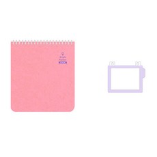 플레플레 브라이트 플래너 4개월 + 포인트 인덱스, 열정의 핑크