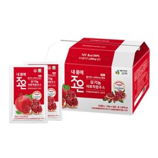 내몸에 조은 유기농석류 착즙주스, 70ml, 30개