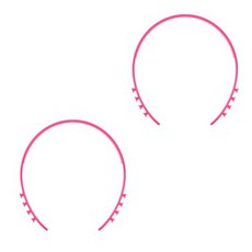 브로이스터 마스크 귀보호대 머리띠 걸이 07mm, 핑크, 2개