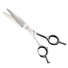 미용가위 왼손 커브 15.24cm, 1개
