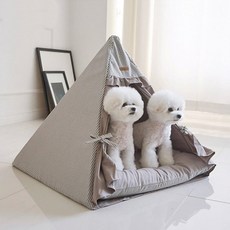 에코펫위드 강아지 하우스 텐트, 그레이