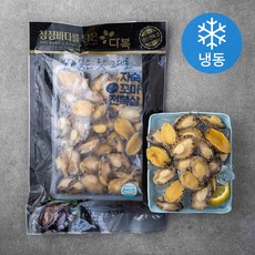 다복 CAS 급속동결 자숙 꼬마전복살 55~65마리 (냉동), 400g, 1개