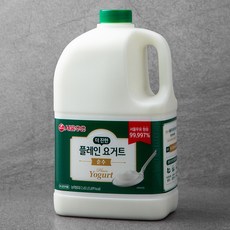 유에이치스위트더서울더서울 서울우유 더진한 순수 플레인 요거트 2.45L 1개
