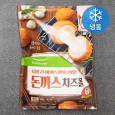 풀무원 돈까스 치즈볼 18알 (냉동), 648g, 1개