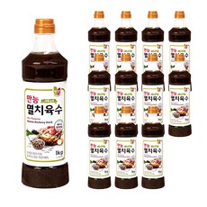 첫맛 만능멸치육수 12p, 1kg, 12개