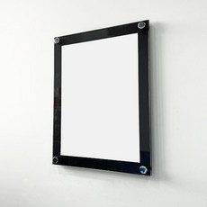 투명아크릴원목액자