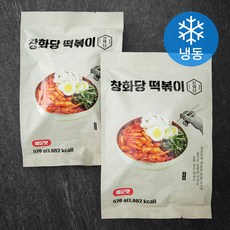 창화당 떡볶이 매운맛 (냉동), 520g, 2팩