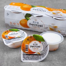 쁘띠첼 요거젤리 밀감, 90g, 6개