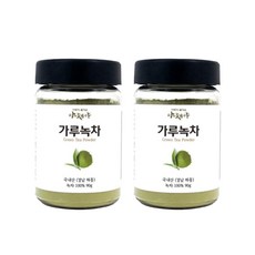 야채야 프리미엄 하동산 가루녹차, 90g, 2개, 2개