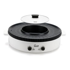 리빙앤 오이노 듀얼 원형 전기그릴, ONIO-1700W