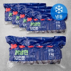 식자재왕 칡냉면 10인분 5ea (냉동), 10kg, 1개