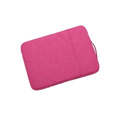 알주 노트북 태블릿pc 파우치 맥북 에어 프로 삼성 갤럭시북 플렉스 LG그램 호환, 핑크