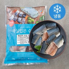 이츠웰 매실입은 순살 고등어 20~40g 토막 (냉동), 1kg, 1개