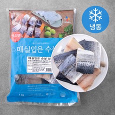 이츠웰 매실입은 삼치 순살 토막 가시제거율95% 60~80g (냉동), 1kg, 1개