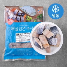 이츠웰 매실입은 삼치 순살 토막 가시제거율95% 20~40g (냉동), 1kg, 1개