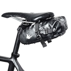 Rhinowalk 防水自行車馬鞍包 TF550, 黑色的, 1個