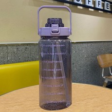 루미 대용량 텀블러, 퍼플, 2000ml, 1개