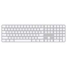 Apple Silicon 장착 Mac용 Magic Keyboard Touch ID 탑재, 화이트, MK2C3KC/A