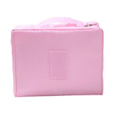 귀염뽀짝투명pvc화장품손잡이가방여행파우치3color