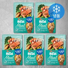 하림펫푸드 전연령 더리얼 밀 강아지 화식 (냉동), 생선, 60g, 5개