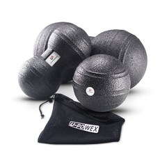 신형 재활훈련 땅콩 epp 라크로스 3종 + 보관용 주머니 세트, 1세트