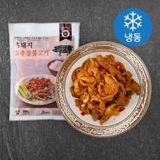 어멍돈 흑돼지 고추장불고기 (냉동), 500g, 1개