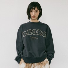 리올그 NUE REORG DOUBLE LINE LOGO SWEATSHIRTS