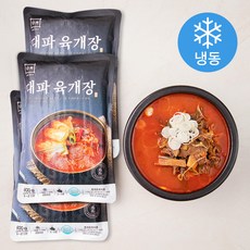담뿍 대파 육개장 (냉동), 600g, 3개