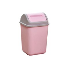 주방용 분리수거 쓰레기통 소, 03 분홍, 1개