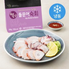 올래밥상 제주산 자숙 돌문어 슬라이스 200g + 초장 40g (냉동), 1세트