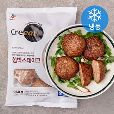 CJ제일제당 크레잇 함박스테이크(냉동), 960g, 1개