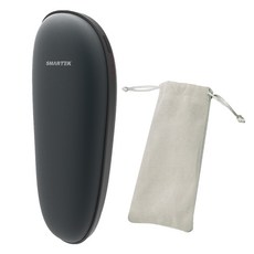 스마텍 조약돌 손난로 보조배터리 + 파우치, ST-HW2 블랙, ST-HW2