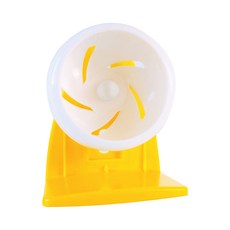 카르노코리아 파스텔 햄스터 휠 쳇바퀴세트 11CM, 화이트, 1개