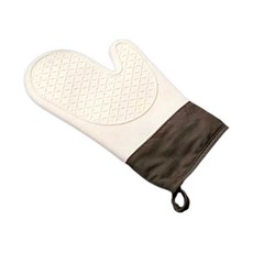 PUKO Foucault 矽膠烤箱烹飪手套 A005, 白色的, 1個