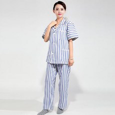 반팔환자복 TOP01