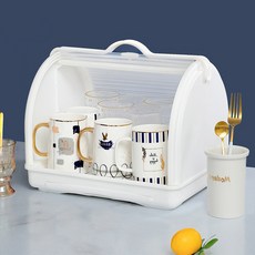 마츠리센 캔버스 식기건조대, 화이트