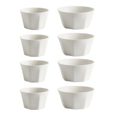 시라쿠스 네이처 공기 4p + 대접 4p 세트