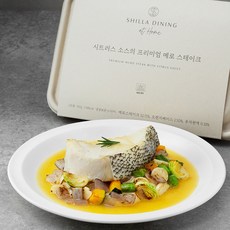 마이셰프 SHILLA DINNING at Home 시트러스 소스의 프리미엄 메로 스테이크 2인용, 767g, 1개