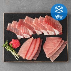 눈다랑어 뱃살 슬라이스 (냉동), 200g, 1개