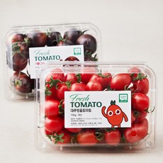 산지직송 우일팜 GAP 인증 대추방울토마토 700g + YOOM 토마토 700g, 1세트