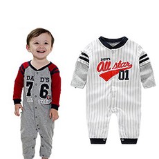 신생아긴팔우주복