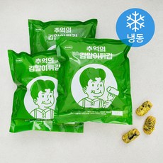 무꼬뭐꼬 추억의 김말이튀김 매콤맛 (냉동), 400g, 3팩