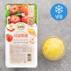 뉴뜨레 사과퓨레 (냉동), 1kg, 1개