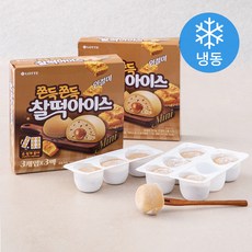 롯데제과 찰떡아이스 인절미 (냉동), 288ml, 2입
