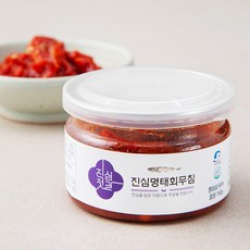 세모수명태회무침